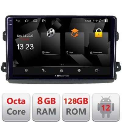 Navigatie Fiat Ducato 2021- Nakamichi NAM5960PRO Octa core 8+128 carplay android auto radio gps internet CarStore Technology foto