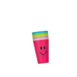 Set pahare plastic apa pentru copii, 6 buc, Smile, gradinita, 350ml, ATU-085796, Oem