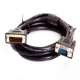 Cablu VGA-DVI-I, 24+5 Pini, Tata-Tata, 1.5m Lungime - Monitor sau Proiector
