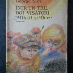 GEORGE SURU - INTR-UN TRIL DOI VISATORI MIHAIL SI THOR. POVESTIRI (1986)