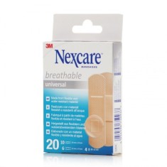 Plasturi universali respirabili 3M Nexcare 20 buc.