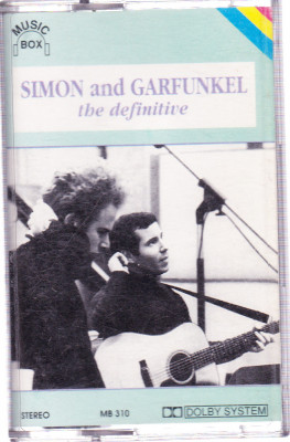 AMS# - CASETA AUDIO SIMON AND GARFUNKEL - THE DEFINITIVE foto