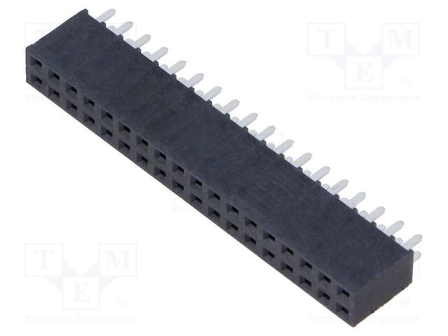 Conector şiruri pini mamă PIN 36 2,54mm aurit THT SAMTEC