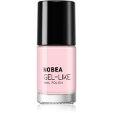 NOBEA Day-to-Day Gel-like Nail Polish lac de unghii cu efect de gel culoare Misty rose #N59 6 ml