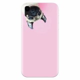 Husa silicon pentru Apple Iphone XR, Dog And Pink
