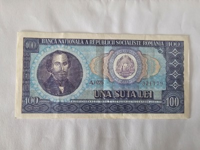 Romania 100 Lei 1966 Noua foto