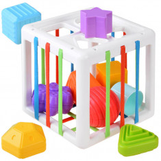 Cube sorter jucărie pentru copii mici benzi de cauciuc ZA4310