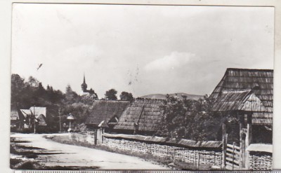 bnk cp Sat de pe valea Izei - Vedere - circulata foto