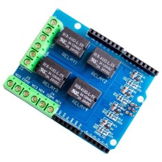 Arduino expansion board 4 relay UNO R3, MEGA 2560 (a.385) foto