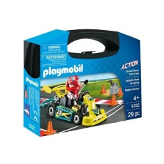 Playmobil - Set Portabil - Masinuta De Curse