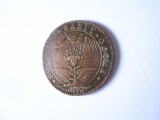Rar! Jeton Ludovic al XIV(Regele Soare) 1654:Novo Recreabit Odore