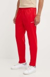 adidas Originals pantaloni de trening culoarea rosu, neted, IX9629