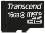 Card de memorie Transcend microSDHC, 16GB, Clasa 4