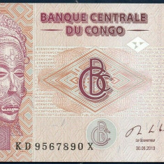 CONGO █ bancnota █ 50 Francs █ 2013 █ P-97 █ G&D █ UNC █ necirculata