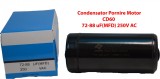Condensator Pornire Motor, CD60, 72-88uF(MFD) ,250V AC, Oem