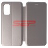 Husa Flip Cover Xiaomi Redmi 9T, Round, Fossil Grey