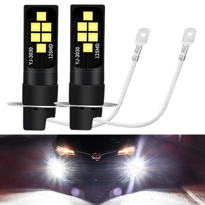 Set 2 becuri led auto H3 proiectoare , alb pur 6000k, model XStorm foto
