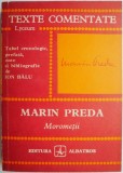 Marin Preda, Morometii (fragment) - Ion Balu (texte comentate), Studii literare