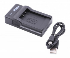 Vhbw micro usb-akku-ladegerat passend pentru minolta np-900 u.a., , foto