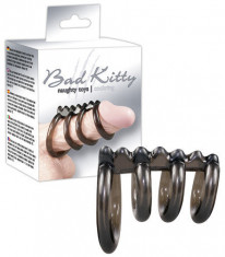 Bad Kitty TPE Cockring - Inele pentru Penis, 6,5 cm foto