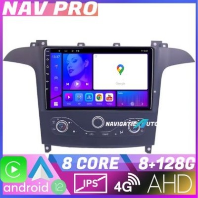 Navigatie Ford S-max 2006-2014 EDOTEC-LITE Android Ecran 720P Octa Core 8+128 Carplay Android auto CarStore Technology foto