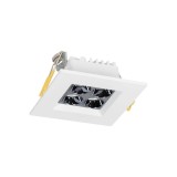 Spot LED patrat Roma SQ4 6W 4000K IP20, alb argintiu, Metsan
