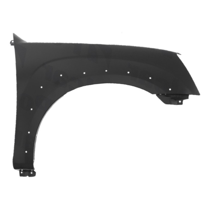 Aripa fata ISUZU D-MAX, 01.2002-11.2006, partea dreapta, vopsire prin imersie; cu gauri pentru ornament aripa,