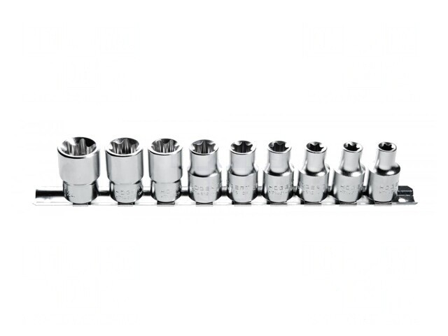 Set Chei Cap Torx Tubulară 1/2 9 Buc.