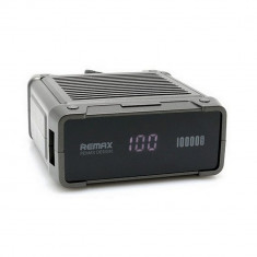 Baterie externa (Powerbank) Remax Armory Style (RPP-79), 10.000 mAh, Fast Charge, 2*USB, Negru foto