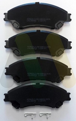 MOTAQUIP LVXL1805 set placute frana,frana disc foto