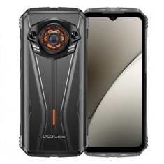 Telefon mobil Doogee S Punk Pro, Argintiu, 4G, ecran 6.6 FHD+ IPS 90Hz, 32GB RAM (8GB+24GB extinsibili), 512GB ROM, camera AI de 50MP, Unisoc T7280, A