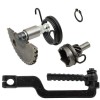 Kit Pornire Scuter GY6 4T 50-80cc: Rac, Semiluna, Pedala, Arc, Bucsa - Compatibil Kymco, Yaben, China si altele
