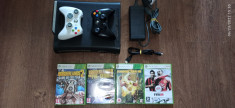 Consola Microsoft Xbox 360, 1 controller, optional 4 jocuri foto