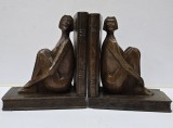 Nud, Book Ends, Pereche de suporti pentru carti, Secol XX