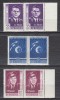 ROMANIA 1962 LP 547 PRIMUL ZBOR IN GRUP - VOSTOK 3 SI 4 PERECHE SERII MNH, Nestampilat