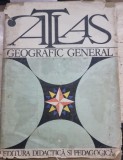 Atlas Geografic General, Editura Didactica si Pedagogica, 1980, 104 Pagini, Format Mare