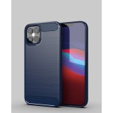 Husa Carbon albastru Huawei P Smart 2020