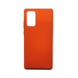 Husa SAMSUNG Galaxy S9 Plus &ndash; 360 Grade Colored (Fata Silicon/Spate Plastic) Portocaliu Neon