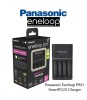 Incarcator Eneloop pro Panasonic SMARTPLUS &amp; Quick NiMH + inclus 4x