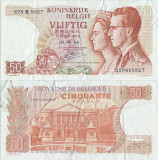 1966 (16 V), 50 francs (P-139a.3) - Belgia