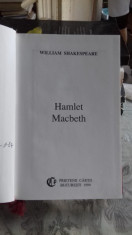 HAMLET. MACBETH - WILLIAM SHAKESPEARE foto