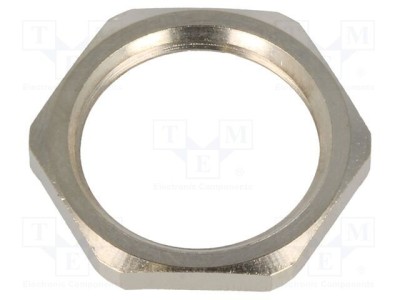 Piuliță cu &amp;icirc;mpăm&amp;acirc;ntare M20 alamă nichel HUMMEL 3mm Cheie 24mm foto