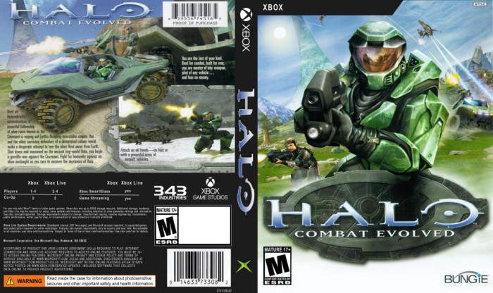 Joc Xbox classic HALO Combat Evolved xbox 360