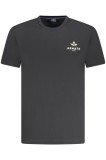 Cumpara ieftin Armati Di Mare Tricou barbati din bumbac cu logo, negru (Marime: M)
