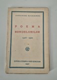 Carte veche 1927 Alexandru Macedonski Poema rondelurilor