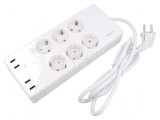 Prelungitor cu 6 prize 10A
