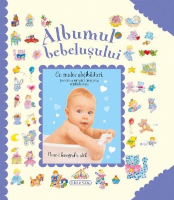 Albumul bebelusului (bleu) foto
