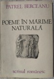 Cumpara ieftin PATREL BERCEANU - POEME IN MARIME NATURALA (editia princeps, 1983)