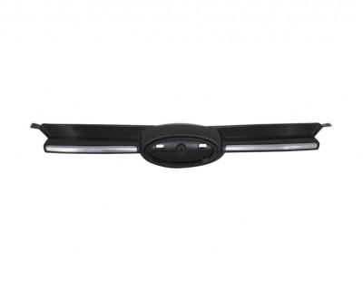 Grila radiator Ford Focus 3, 12.2010-11.2014, crom/argintiu, 1718747, 32C105 cu ornament foto
