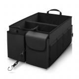 Organizator Portbagaj Cu Chingi De Ancorare, Pliabil, 9 Compartimente, Negru 58X43X27 10400R